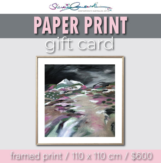 Gift Cards For Paper Prints