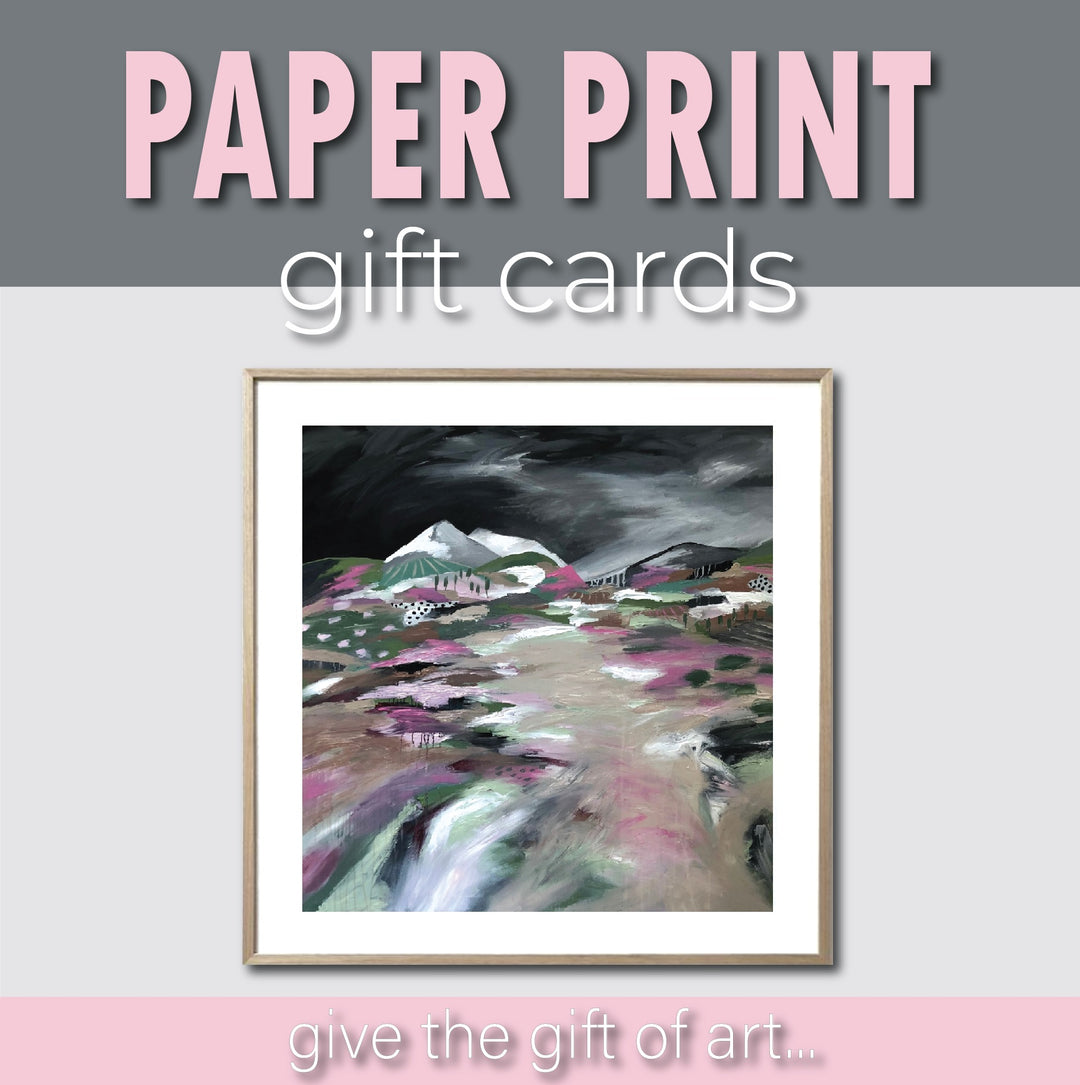 Gift Cards For Paper Prints