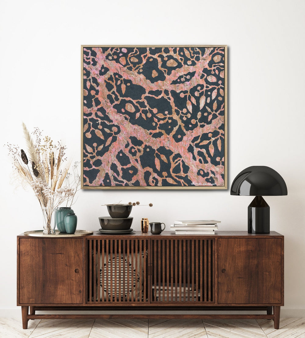 "Coral Woods" SOLD Original Painting by Artist Sherren Comensoli